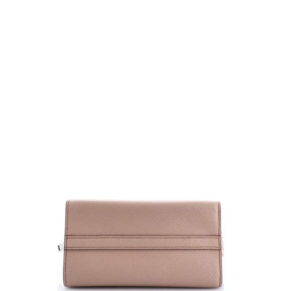 Prada Mini Monochrome Tote Saffiano with City Calf - Picture 4 of 5